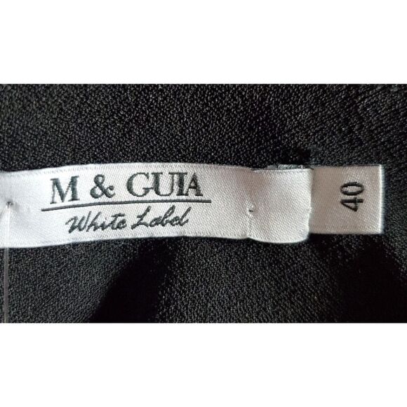 M & Guia Black Skirt Size 40 EUC - Picture 5 of 5